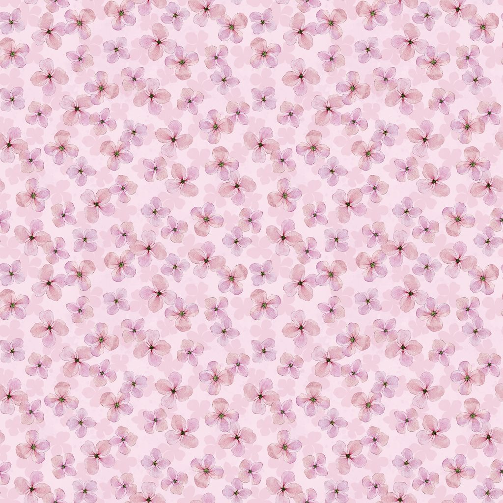 W110-029-555 / Small Floral - Pink | Lumin Fabrics
